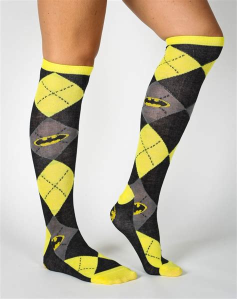 batman mens dress socks|batman knee high socks.